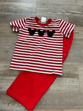 Stitchy Fish Mouse Pant Set